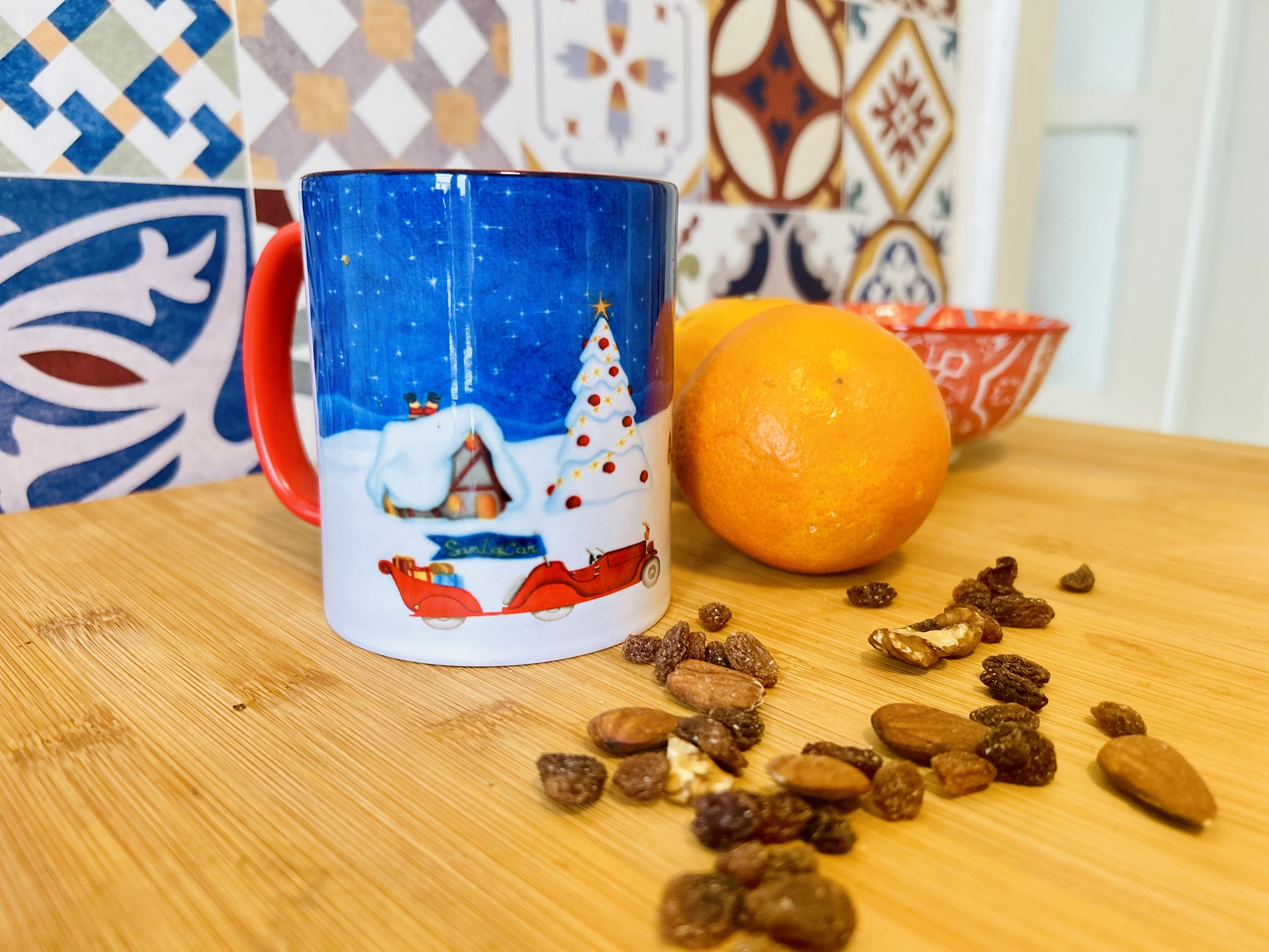 Tazza Paesaggio Natalizio