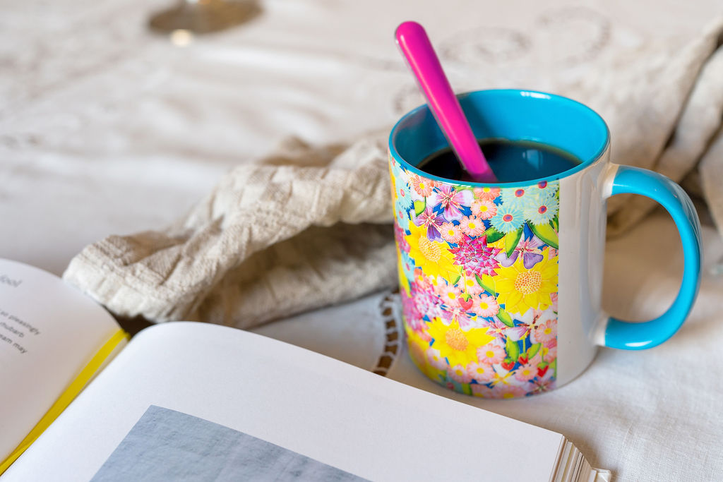 Tazza Fiori di seta