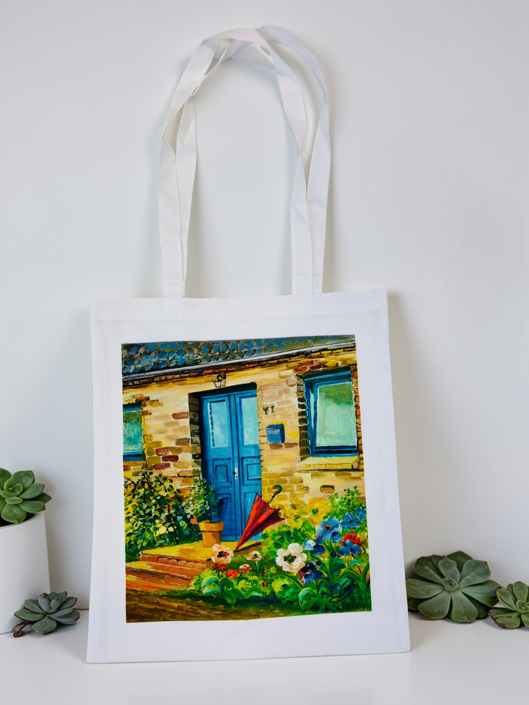Shopper Porta Blu