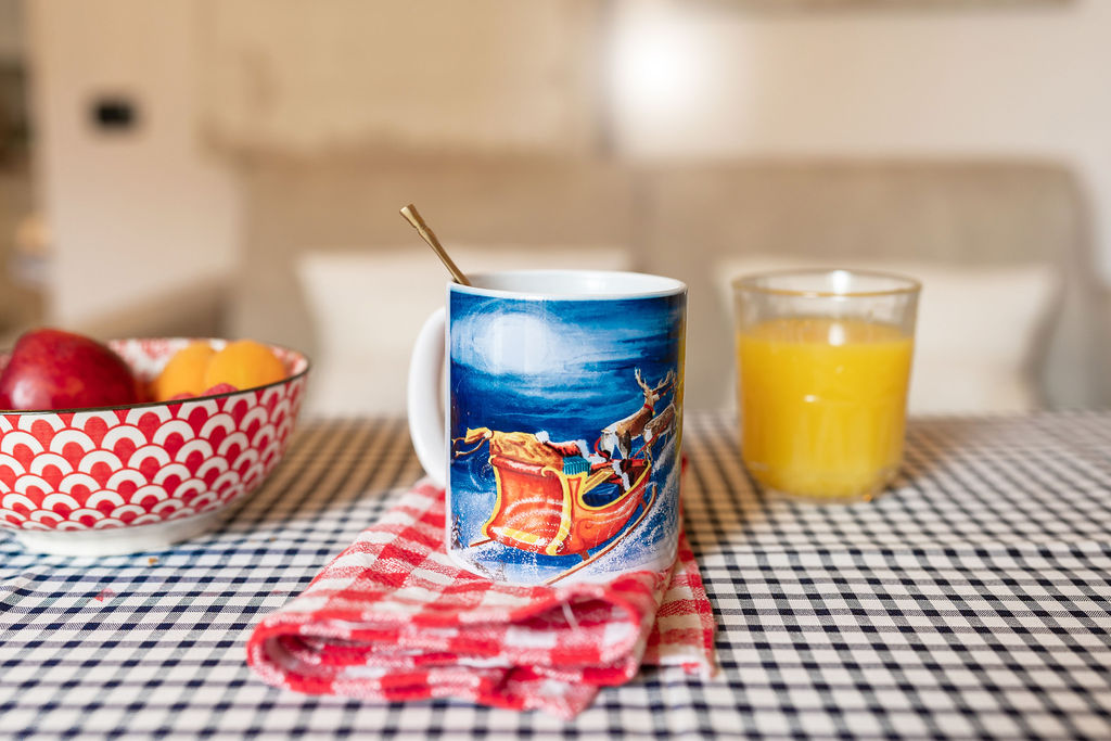 Tazza Babbo Natale con le renne